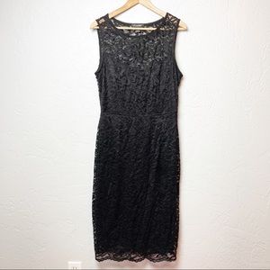 Candalite Black lace Dress